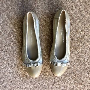 Light gold Attilio Giusti Leombruni Flats (New!)